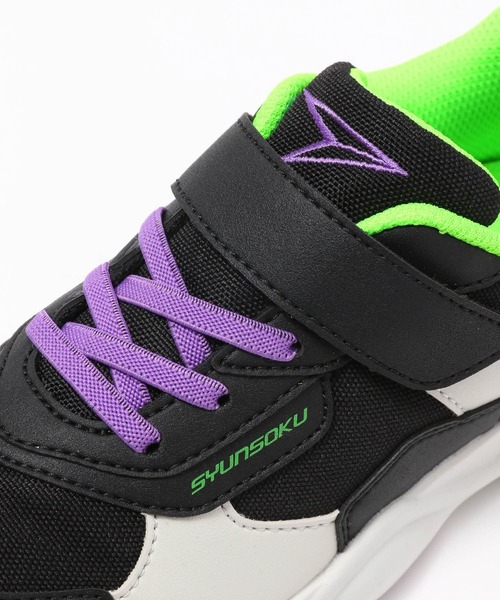GLOBAL WORK(グローバルワーク)の「瞬足/配色スニーカー/277904(スニーカー・キッズ・ブラック/ホワイト/ライトベージュ/ライトパープル/ライトピンク・21cm/17cm/18cm/22cm/20cm/19cm)」の14枚目の写真