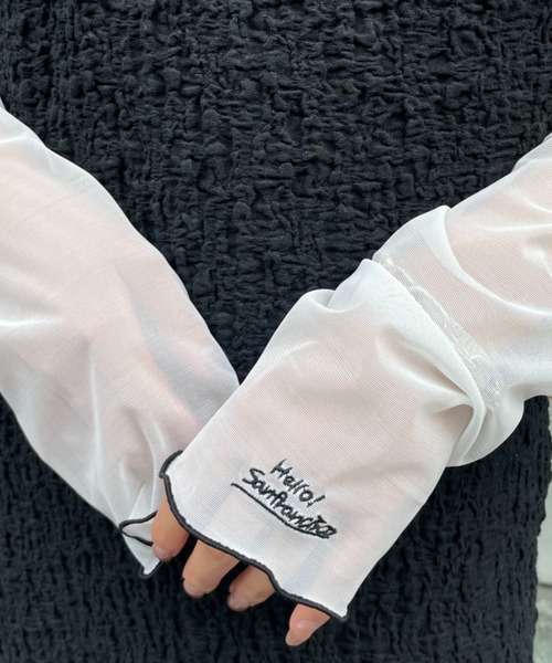 HELLO.SANFRANCISCO(ハローサンフランシスコ)の「【HELLO.SANFRANCISCO/ハローサンフランシスコ】配色メローカラーメッシュトップス(Tシャツ/カットソー・レディース・ホワイト/ブラック/オレンジ/ブルー/グリーン・FREE)」の17枚目の写真