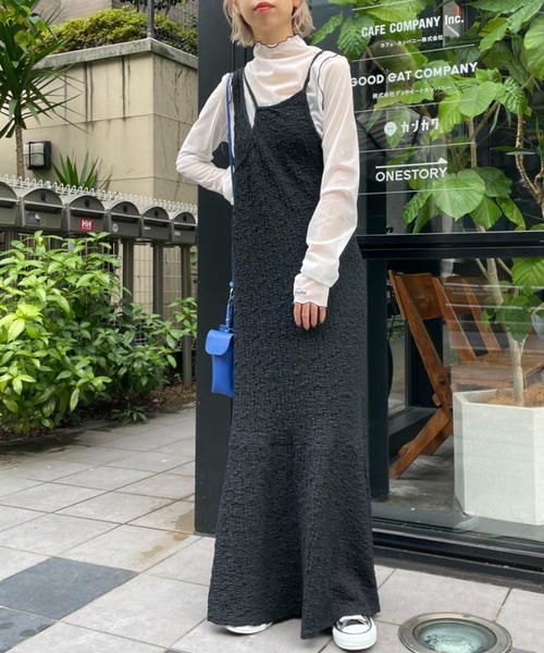 HELLO.SANFRANCISCO(ハローサンフランシスコ)の「【HELLO.SANFRANCISCO/ハローサンフランシスコ】配色メローカラーメッシュトップス(Tシャツ/カットソー・レディース・ホワイト/ブラック/オレンジ/ブルー/グリーン・FREE)」の10枚目の写真