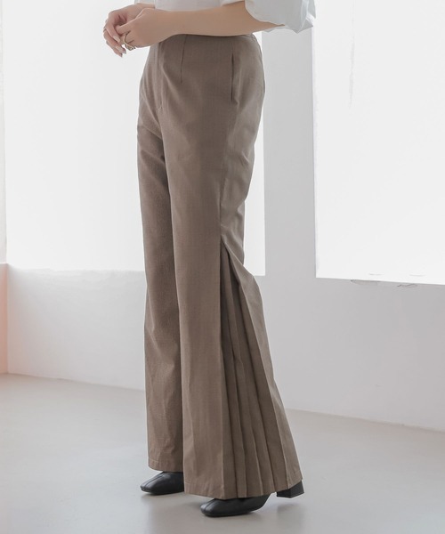 Heather（ヘザー）の「サイドプリーツパンツ　126490（その他パンツ・レディース・ブラック/カーキ/ブラウン系その他・S/M）」の10枚目の写真