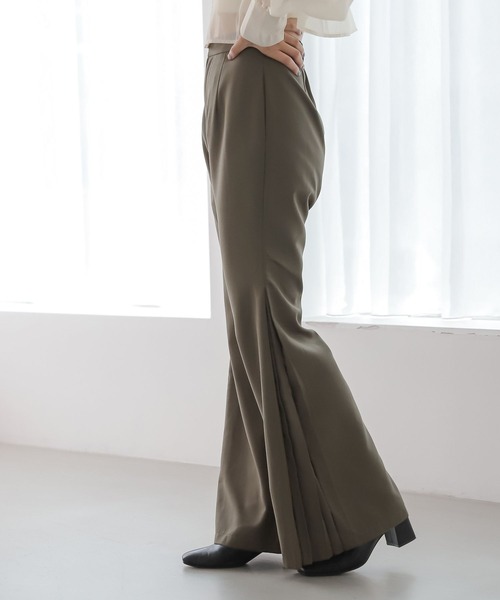 Heather（ヘザー）の「サイドプリーツパンツ　126490（その他パンツ・レディース・ブラック/カーキ/ブラウン系その他・S/M）」の15枚目の写真