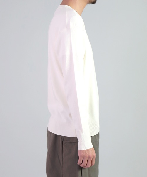 gicipi（ジチピ）の「[ gicipi ] LUPO/2201A　クルーネックリラックスフィット（Tシャツ/カットソー・メンズ・オフホワイト/ベージュ/ブラック/レッド・4/3）」の8枚目の写真