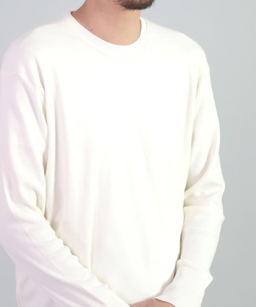 gicipi（ジチピ）の「[ gicipi ] LUPO/2201A　クルーネックリラックスフィット（Tシャツ/カットソー・メンズ・オフホワイト/ベージュ/ブラック/レッド・4/3）」の10枚目の写真