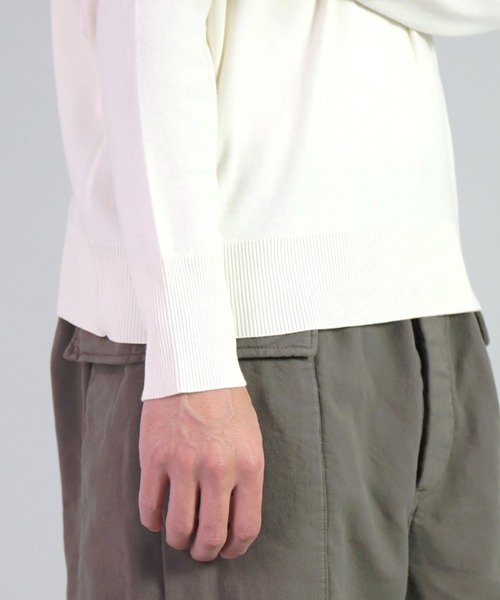 gicipi（ジチピ）の「[ gicipi ] LUPO/2201A　クルーネックリラックスフィット（Tシャツ/カットソー・メンズ・オフホワイト/ベージュ/ブラック/レッド・4/3）」の11枚目の写真