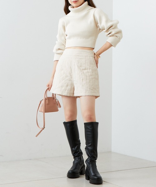 Chico(チコ)の「【2022AW】エコBAG付きミニショルダーバック(ショルダーバッグ・レディース・アイボリー/ブラック/ピンク/ベージュ・FREE)」の15枚目の写真