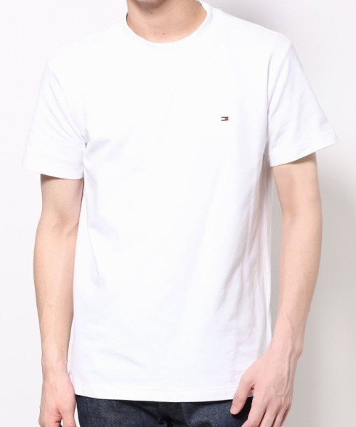 TOMMY HILFIGER(トミーヒルフィガー)の「JS PIQUE TEE(Tシャツ/カットソー・メンズ・ホワイト/ネイビー・SMALL/MEDIUM/LARGE/X-LARGE)」の12枚目の写真