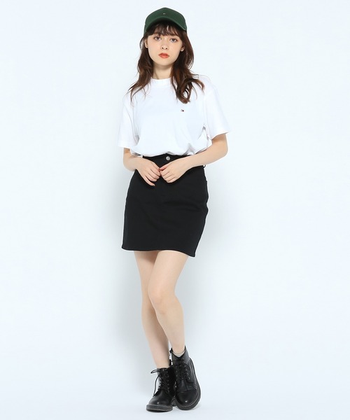 TOMMY HILFIGER(トミーヒルフィガー)の「JS PIQUE TEE(Tシャツ/カットソー・メンズ・ホワイト/ネイビー・SMALL/MEDIUM/LARGE/X-LARGE)」の5枚目の写真