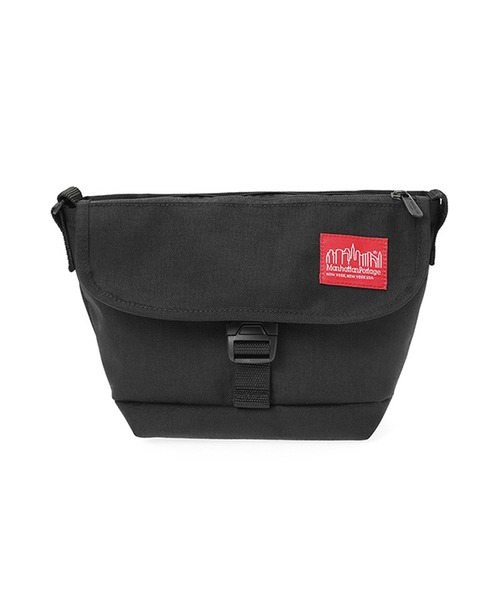 Manhattan Portage（マンハッタンポーテージ）の「Nylon Messenger Bag Flap Zipper Pocket（メッセンジャーバッグ・メンズ・ブラック・X-SMALL）」の4枚目の写真