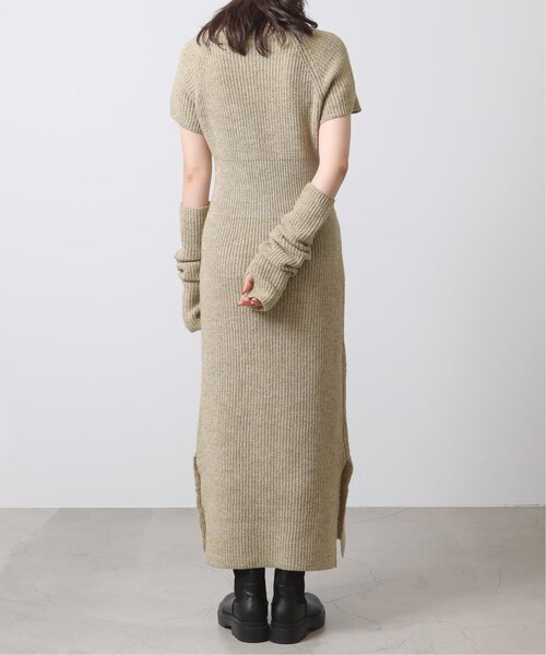 RAY CASSIN（レイカズン）の「2wayスリーブメランジニットワンピース