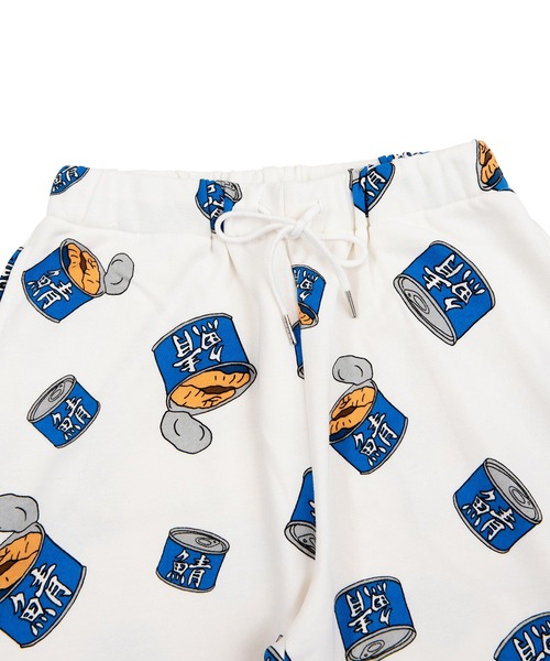 PUNYUS（プニュズ）の「フード総柄スウェットパンツ(SABAKAN・GYOZA・ODEN・KABOCHA)（スウェットパンツ・レディース・ベージュ/オレンジ/ブルー/レッド系その他・1/2/4/3）」の5枚目の写真