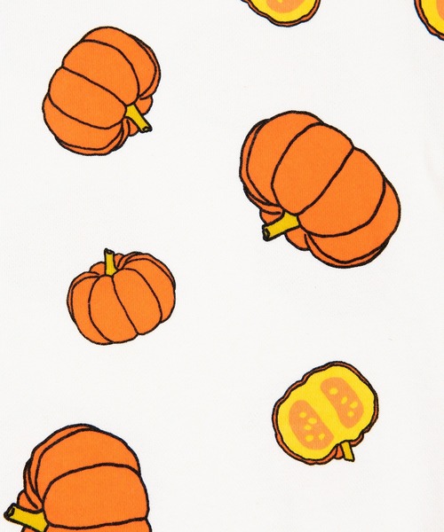 PUNYUS（プニュズ）の「フード総柄スウェットパンツ(SABAKAN・GYOZA・ODEN・KABOCHA)（スウェットパンツ・レディース・ベージュ/オレンジ/ブルー/レッド系その他・1/2/4/3）」の7枚目の写真