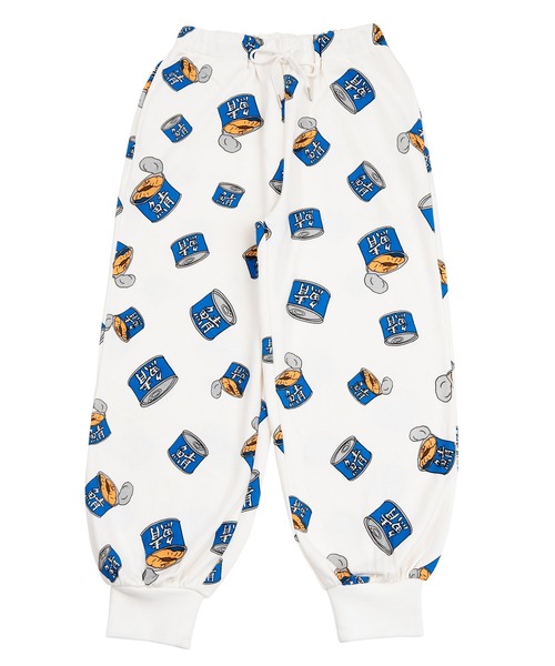 PUNYUS（プニュズ）の「フード総柄スウェットパンツ(SABAKAN・GYOZA・ODEN・KABOCHA)（スウェットパンツ・レディース・ベージュ/オレンジ/ブルー/レッド系その他・1/2/4/3）」の21枚目の写真