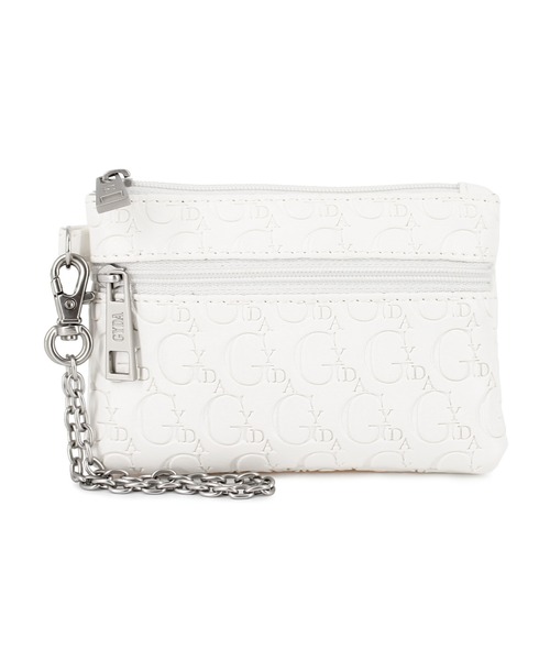 GYDA(ジェイダ)の「【WEB限定商品】GYDA(ジェイダ) : パスコインケース付きマルチミニショルダー / スマホショルダー / ミニポシェット GY-B035(ショルダーバッグ・レディース・ブラック/アイボリー・FREE)」の4枚目の写真