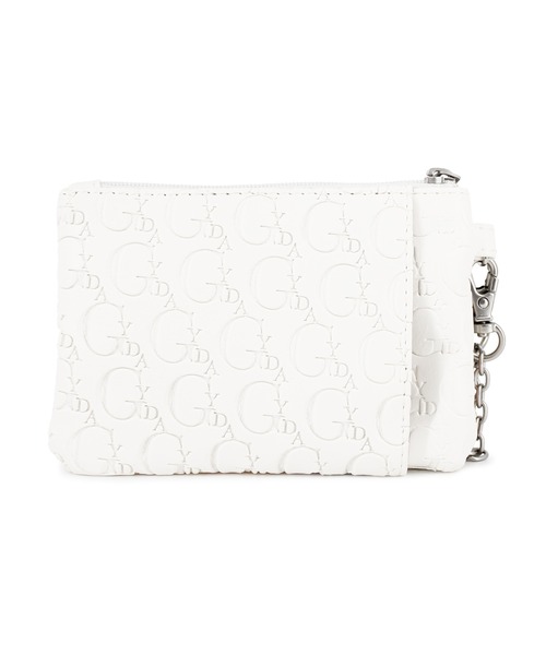 GYDA(ジェイダ)の「【WEB限定商品】GYDA(ジェイダ) : パスコインケース付きマルチミニショルダー / スマホショルダー / ミニポシェット GY-B035(ショルダーバッグ・レディース・ブラック/アイボリー・FREE)」の9枚目の写真