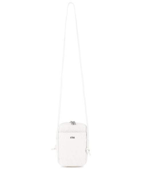 GYDA(ジェイダ)の「【WEB限定商品】GYDA(ジェイダ) : パスコインケース付きマルチミニショルダー / スマホショルダー / ミニポシェット GY-B035(ショルダーバッグ・レディース・ブラック/アイボリー・FREE)」の18枚目の写真