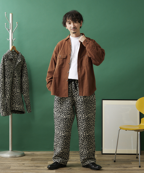 JOURNAL STANDARD relume（ジャーナルスタンダード　レリューム）の「RSW CHAMOIS CLOTH REG CPO（シャツ/ブラウス・メンズ・グリーン/ボルドー/ブラウン系その他・MEDIUM/LARGE）」の18枚目の写真