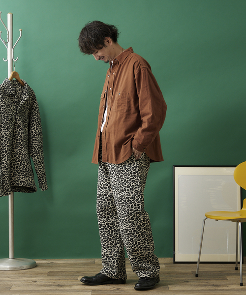 JOURNAL STANDARD relume（ジャーナルスタンダード　レリューム）の「RSW CHAMOIS CLOTH REG CPO（シャツ/ブラウス・メンズ・グリーン/ボルドー/ブラウン系その他・MEDIUM/LARGE）」の19枚目の写真