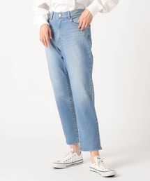 Grand PARK（グランドパーク）の「ストレッチ　ボーイフレンド風テーパード（デニムパンツ）」