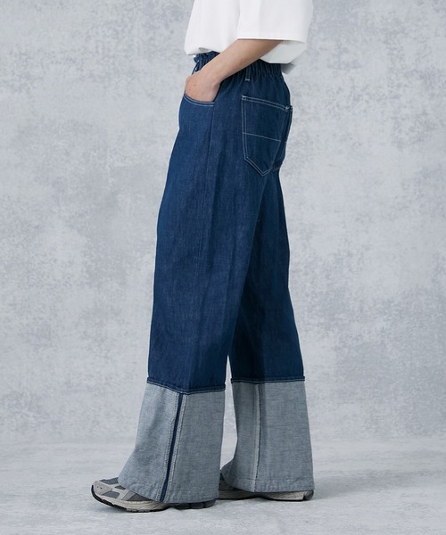 PUBLIC TOKYO(パブリックトウキョウ)の「PUBLIC DENIM フィッシャーマン(デニムパンツ・メンズ・ライトブルー/インディゴブルー・1/2/3)」の14枚目の写真