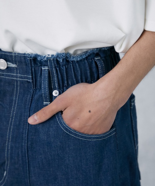PUBLIC TOKYO(パブリックトウキョウ)の「PUBLIC DENIM フィッシャーマン(デニムパンツ・メンズ・ライトブルー/インディゴブルー・1/2/3)」の11枚目の写真