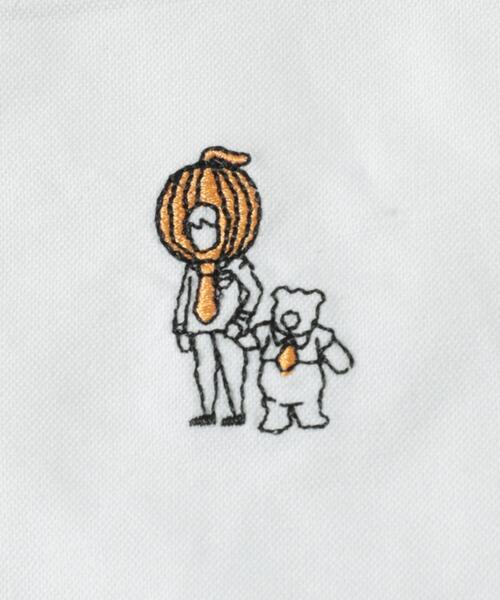 coen（コーエン）の「はじめしゃちょーの畑×coen ワンポイント刺繍 
