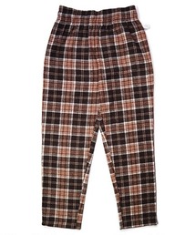 COOKMAN | Cookman クックマン シェフパンツ イージーパンツ ウールミックス タータン ブラウン Brown(その他パンツ)