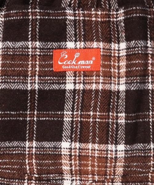 COOKMAN（クックマン）の「Cookman クックマン シェフパンツ イージーパンツ ウールミックス タータン ブラウン Brown（その他パンツ・メンズ・ブラウン・LARGE/MEDIUM）」の7枚目の写真