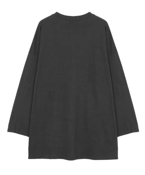 Figments(フィグメンツ)の「SOULSTORロゴロンT(Tシャツ/カットソー・レディース・杢グレー/スミクロ・FREE)」の5枚目の写真
