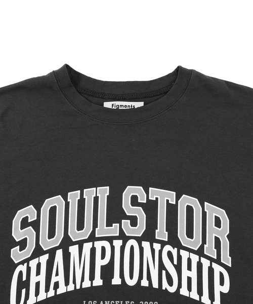Figments(フィグメンツ)の「SOULSTORロゴロンT(Tシャツ/カットソー・レディース・杢グレー/スミクロ・FREE)」の7枚目の写真