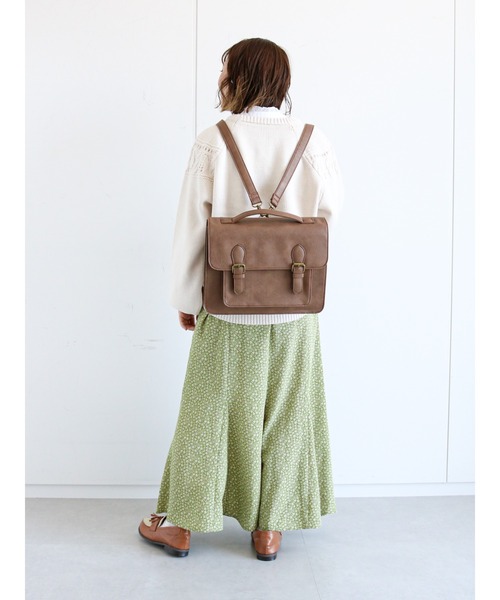 ehka sopo（エヘカソポ）の「花刺繍求心プルオーバー（ニット/セーター・レディース・ブラウン/グリーン/オフホワイト・ﾌﾘ-）」の12枚目の写真