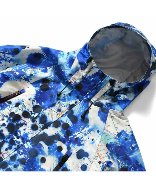 Lafayette（ラファイエット）の「LFYT x STASH SUBWAY MAP 3LAYER NYLON JACKET（ナイロンジャケット・メンズ・ブルー・M）」の4枚目の写真