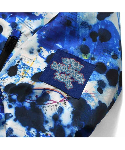 Lafayette（ラファイエット）の「LFYT x STASH SUBWAY MAP 3LAYER NYLON JACKET（ナイロンジャケット・メンズ・ブルー・M）」の8枚目の写真