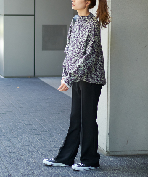 FRAMeWORK（フレームワーク）の「ダブルクロスパンツ（その他パンツ・レディース・ホワイト系その他/ブラック/ベージュ・38/36/40）」の5枚目の写真