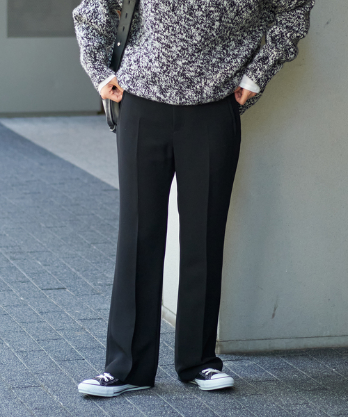 FRAMeWORK（フレームワーク）の「ダブルクロスパンツ（その他パンツ・レディース・ホワイト系その他/ブラック/ベージュ・38/36/40）」の6枚目の写真