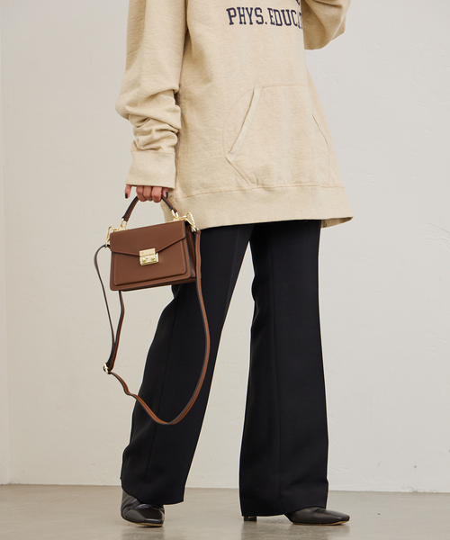 FRAMeWORK（フレームワーク）の「ダブルクロスパンツ（その他パンツ・レディース・ホワイト系その他/ブラック/ベージュ・38/36/40）」の10枚目の写真