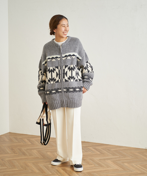 FRAMeWORK（フレームワーク）の「ダブルクロスパンツ（その他パンツ・レディース・ホワイト系その他/ブラック/ベージュ・38/36/40）」の14枚目の写真