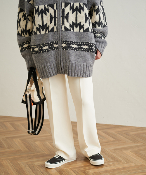 FRAMeWORK（フレームワーク）の「ダブルクロスパンツ（その他パンツ・レディース・ホワイト系その他/ブラック/ベージュ・38/36/40）」の18枚目の写真