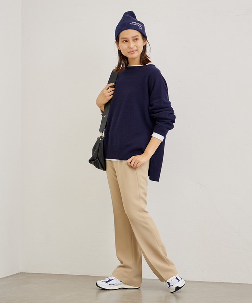 FRAMeWORK（フレームワーク）の「ダブルクロスパンツ（その他パンツ・レディース・ホワイト系その他/ブラック/ベージュ・38/36/40）」の20枚目の写真