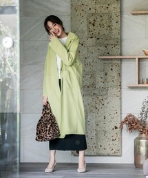 M.deux | ◇ニットメルトンチェスターコート◇(チェスターコート)