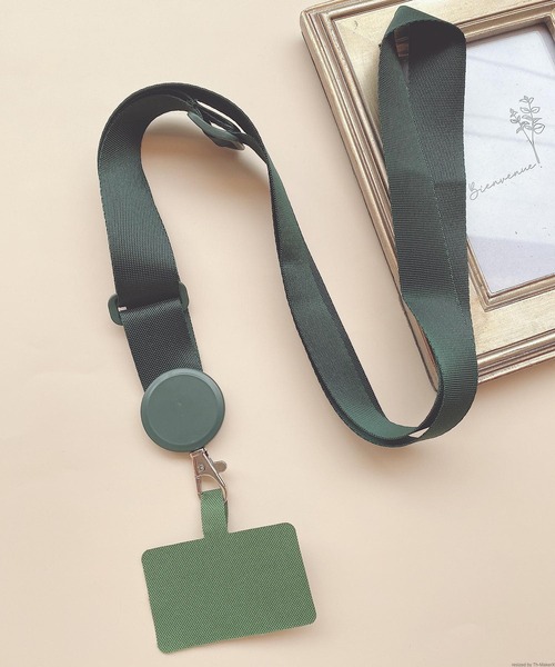 TONE SELECT GOODS(トーンセレクトグッズ)の「Liaa/スマートフォンショルダーストラップ(スマホグッズ・レディース・ホワイト/ブラック/パープル/ネイビー/グレー/グリーン/アーミー/ベージュ系その他・FREE)」の5枚目の写真