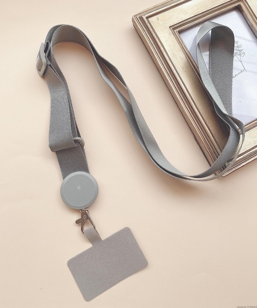 TONE SELECT GOODS(トーンセレクトグッズ)の「Liaa/スマートフォンショルダーストラップ(スマホグッズ・レディース・ホワイト/ブラック/パープル/ネイビー/グレー/グリーン/アーミー/ベージュ系その他・FREE)」の10枚目の写真