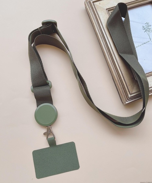 TONE SELECT GOODS(トーンセレクトグッズ)の「Liaa/スマートフォンショルダーストラップ(スマホグッズ・レディース・ホワイト/ブラック/パープル/ネイビー/グレー/グリーン/アーミー/ベージュ系その他・FREE)」の13枚目の写真