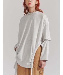 PAMEO POSE | 【TRAPEZE】Pile Top(Tシャツ/カットソー)