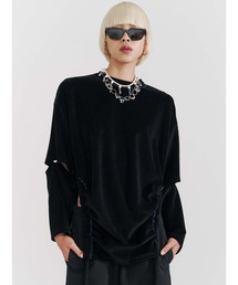 PAMEO POSE | 【TRAPEZE】Pile Top(Tシャツ/カットソー)