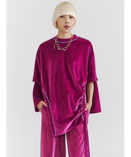 PAMEO POSE（パメオポーズ）の「Pile Top（Tシャツ/カットソー