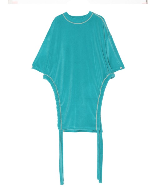 PAMEO POSE（パメオポーズ）の「Pile Top（Tシャツ/カットソー・レディース・グレー/ブラック/ブルー/パープル・FREE）」の10枚目の写真