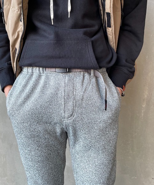 Gramicci（グラミチ）の「[GRAMICCI/グラミチ] ボンディングニットフリース ニューナロー クロップドパンツ（その他パンツ・メンズ・グレー/チャコールグレー/ブラック・L/M/S）」の8枚目の写真