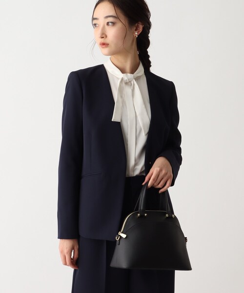 OPAQUE.CLIP（オペークドットクリップ）の「◆ブガッティバッグ【2WAY】（トートバッグ・レディース・オフホワイト/ブラック/サンドベージュ・00）」の16枚目の写真