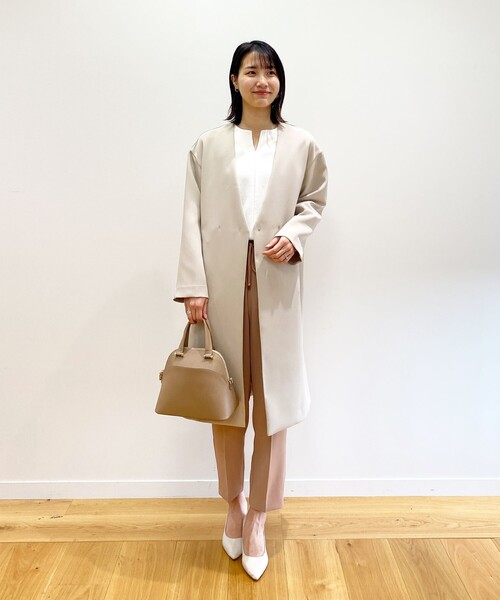 OPAQUE.CLIP（オペークドットクリップ）の「◆ブガッティバッグ【2WAY】（トートバッグ・レディース・オフホワイト/ブラック/サンドベージュ・00）」の21枚目の写真