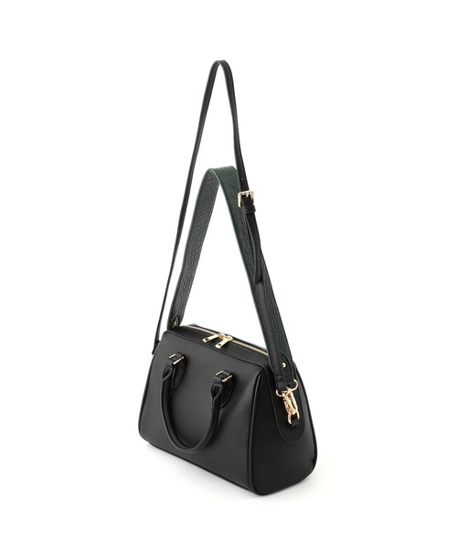 FREE'S MART（フリーズマート）の「◆ミニボストンバッグ（ボストンバッグ・レディース・ブラック/グレー・ﾌﾘ-）」の17枚目の写真